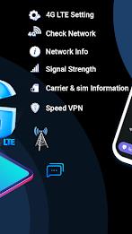 Speed VPN - 4G Wifi Network ဖန်သားပြင်ဓာတ်ပုံ 1