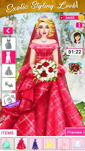 Wedding Dress up Girls Games स्क्रीनशॉट 2