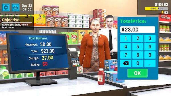 Manage Supermarket Simulator Tangkapan skrin 2