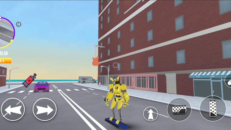 IRON NINJA Robot Adventures Скриншот 2