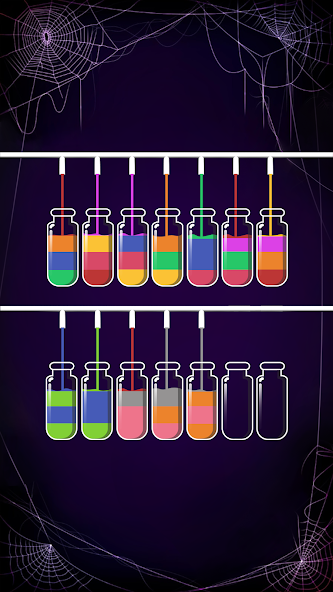 Schermata Soda Sort: Water Color Puzzle Mod 3