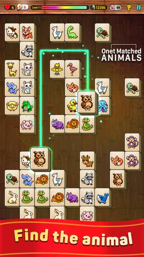 Onet X Connect Matched Animal Screenshot 1