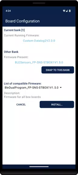 ST BLE Sensor ภาพหน้าจอ 3