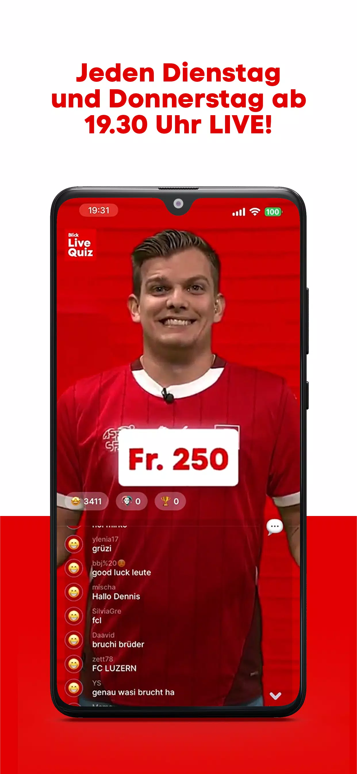 Blick Live Quiz スクリーンショット 1