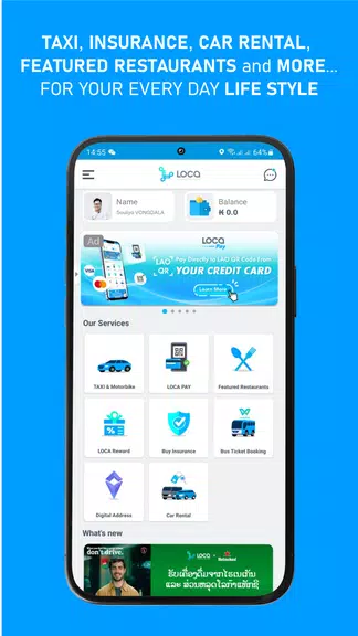 LOCA - Lao Taxi & Super App Zrzut ekranu 0