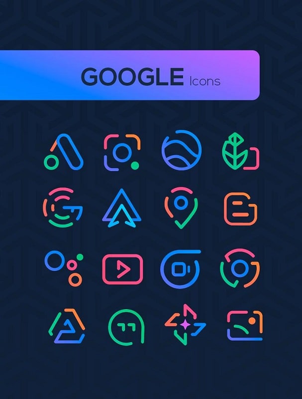 Linebit – Icon Pack Schermafbeelding 0