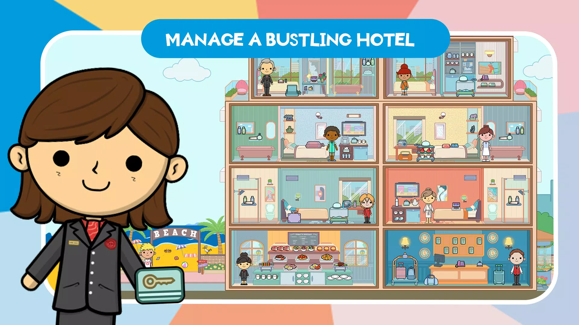 Lila’s World: Hotel Vacation Ảnh chụp màn hình 0