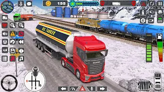 Oil Tanker Truck Driving Games स्क्रीनशॉट 2