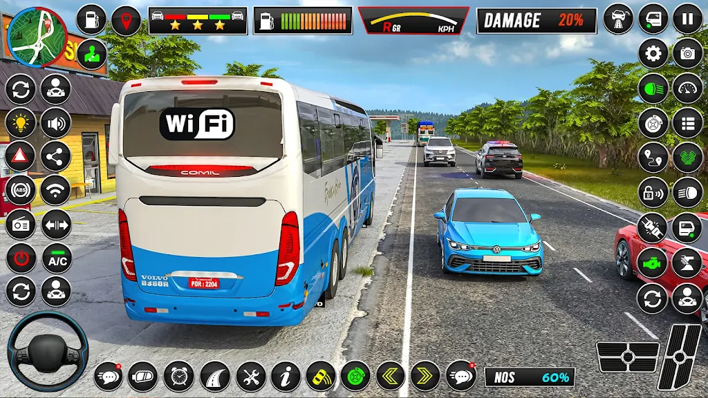 Schermata Bus Games 3D City Bus Driving 0