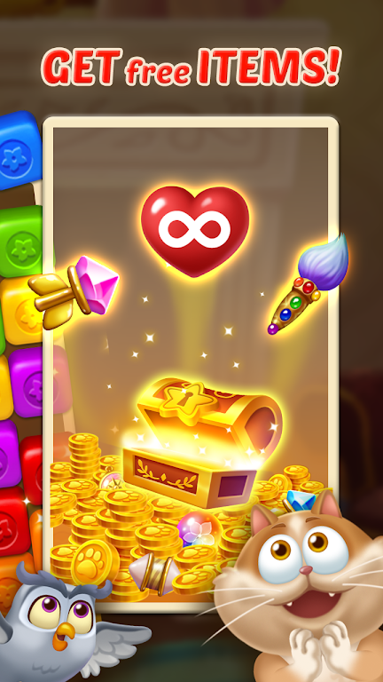 Gem Blast Magic Match Puzzle ဖန်သားပြင်ဓာတ်ပုံ 0