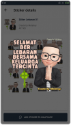 Stiker Lebaran Idul Fitri 2020 WAStickerApps Capture d'écran 0