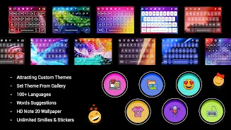 Neon LED Keyboard For Android স্ক্রিনশট 0