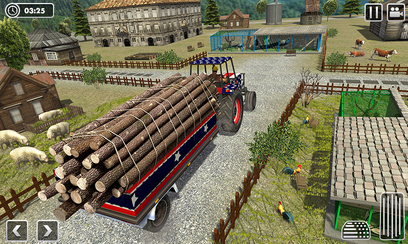 Tractor Trolley Cargo Drive Screenshot 1