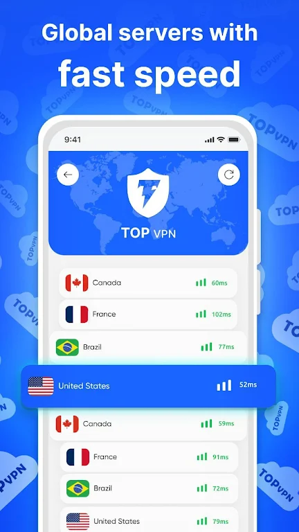 Troot vpn fast and secure vpn Скриншот 1