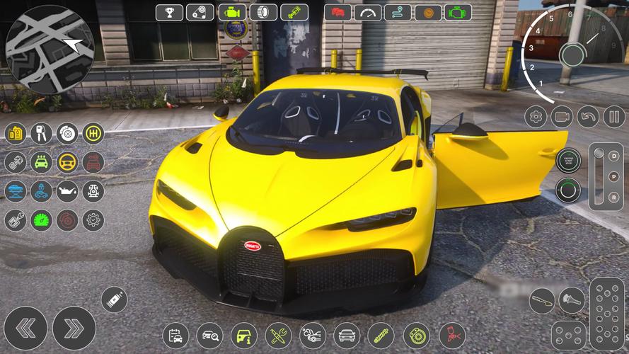 Chiron Bugatti Supercar Extra 스크린샷 0