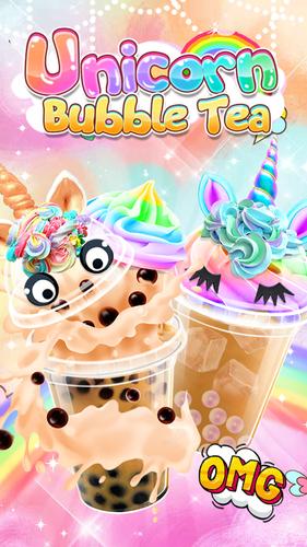 Schermata Unicorn Bubble Tea - Icy Drink 0