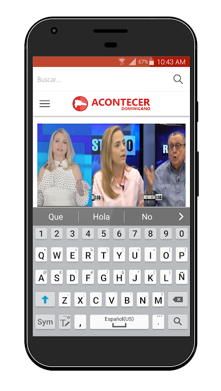 Acontecer Dominicano Ekran Görüntüsü 1