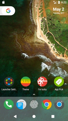 N+ Launcher Pro – Nougat 7.0 ဖန်သားပြင်ဓာတ်ပုံ 1