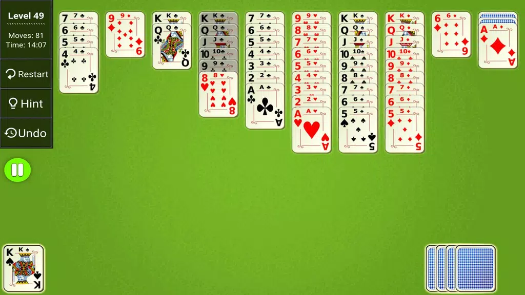 Spider Solitaire Epic Tangkapan skrin 0