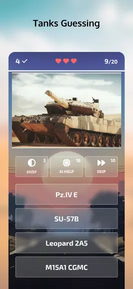 Guess the War Vehicle? WT Quiz スクリーンショット 0