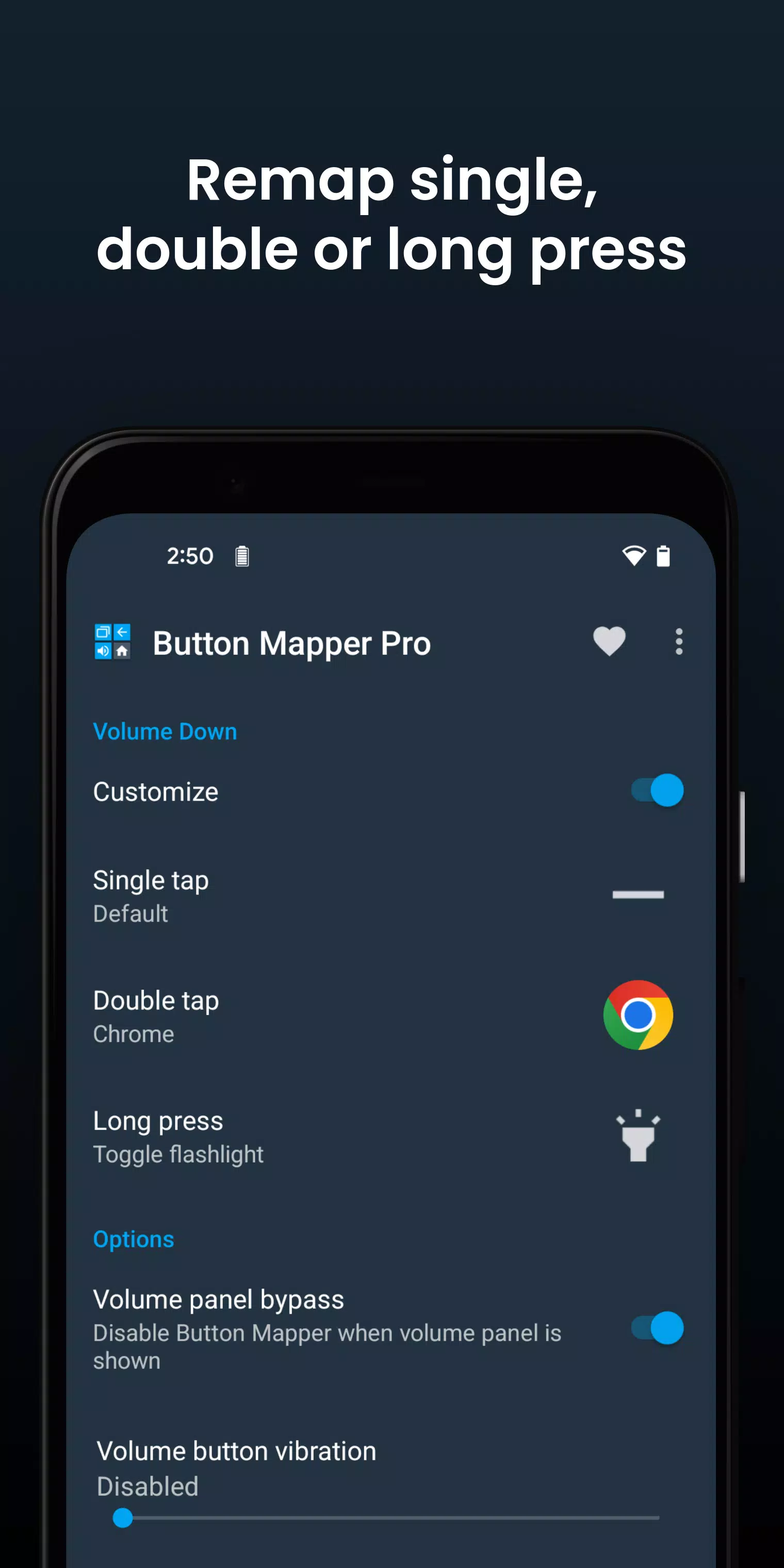 Button Mapper: Remap your keys स्क्रीनशॉट 2