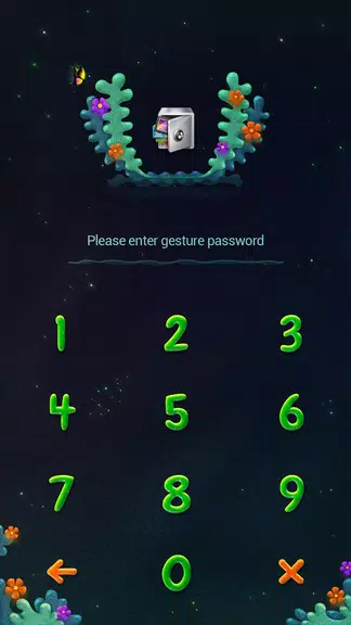 AppLock Theme Lucky Clover Captura de tela 1