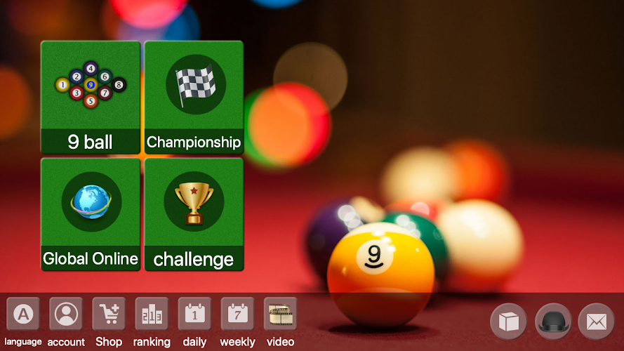 9 ball pool and offline pool Captura de tela 2