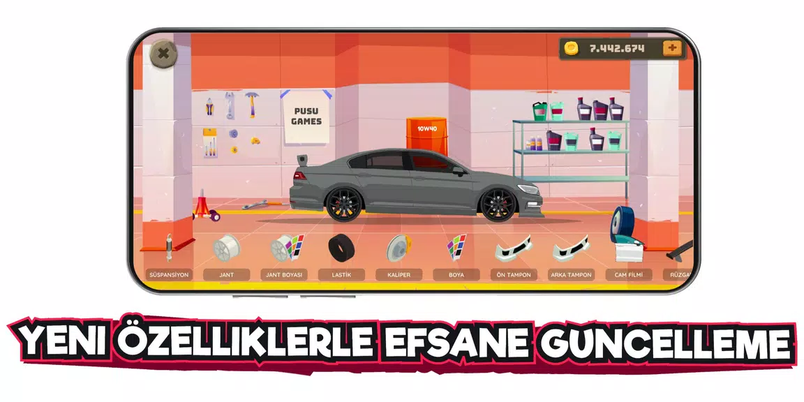 2d Car Series Tuning Game Captura de tela 0