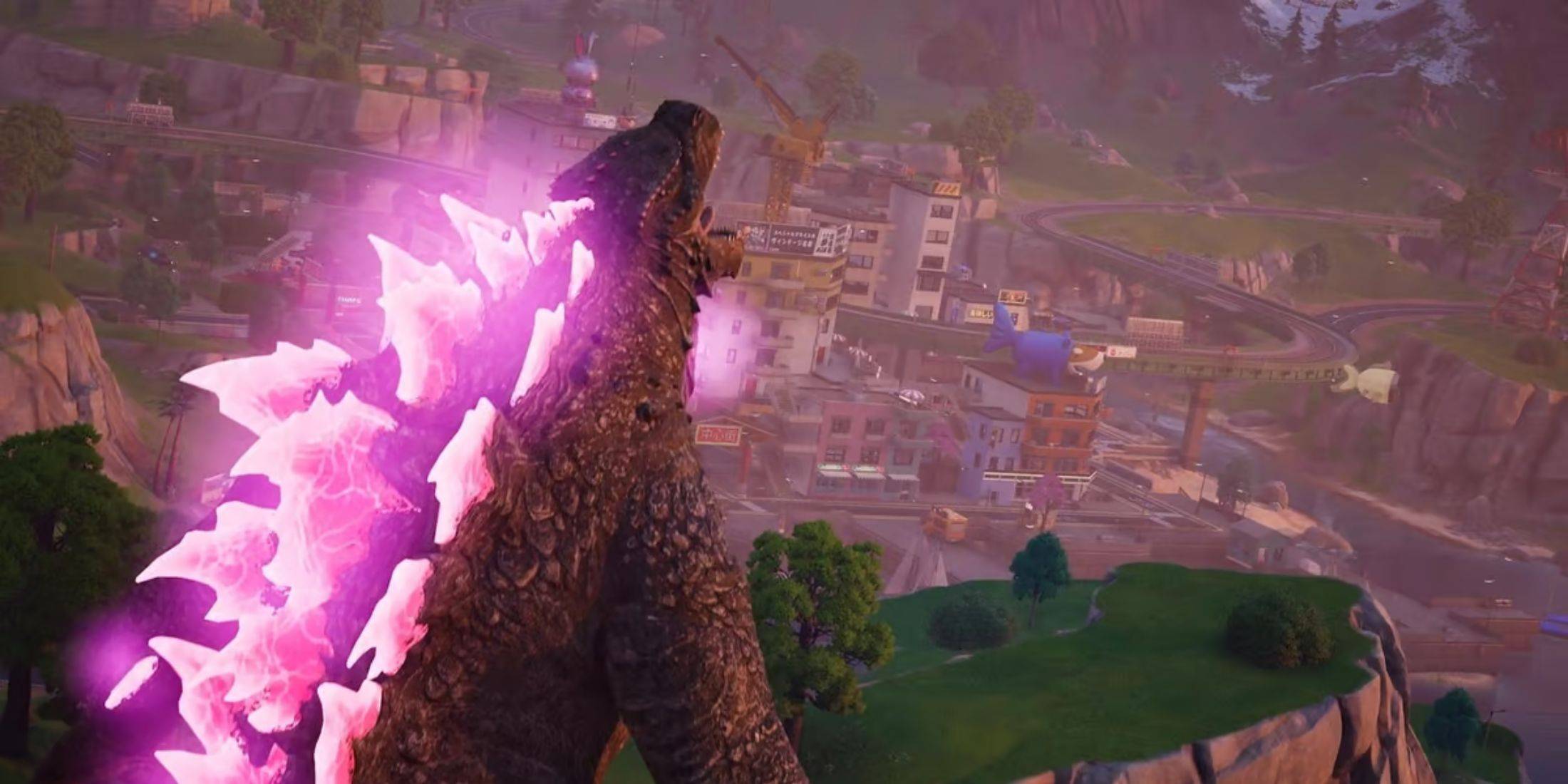 Kebolehan mitos Godzilla yang dilancarkan oleh orang dalam Fortnite