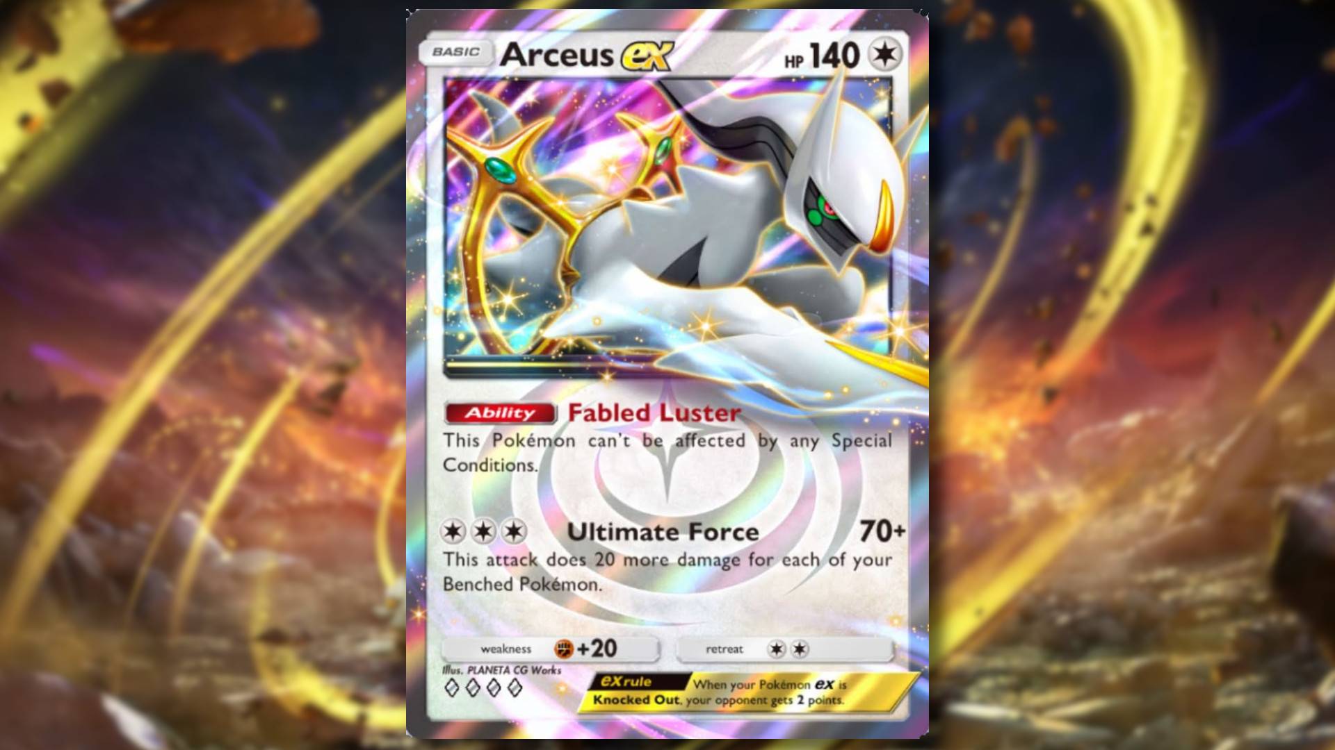 Top Pokémon TCG ARCEUS EX GEREKLİ