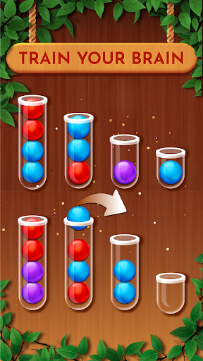 Woody Sort Ball Sort Puzzle 스크린샷 2