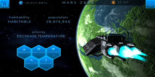 TerraGenesis - Space Settlers স্ক্রিনশট 2