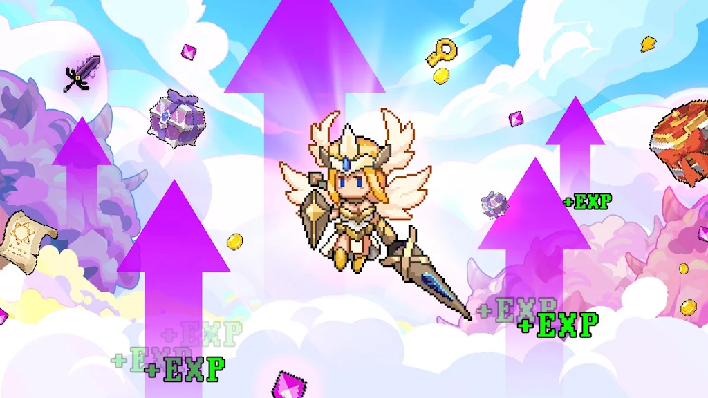 Guardian War: RPG Pixel Hero Schermafbeelding 3