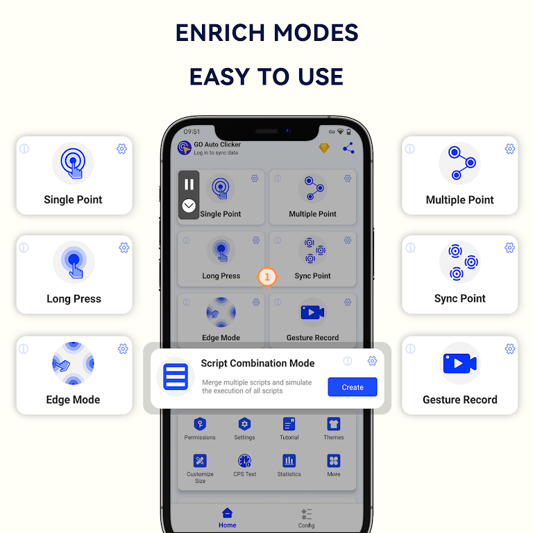 Auto Clicker-Automatic Tap Pro スクリーンショット 1