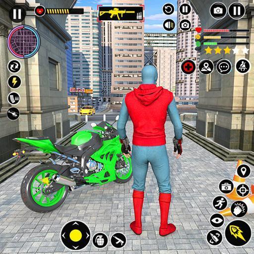 Superhero Bike Mega Ramp Games应用截图第0张