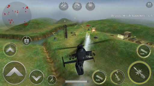 GUNSHIP BATTLE：直升機 3D Action 螢幕截圖 1