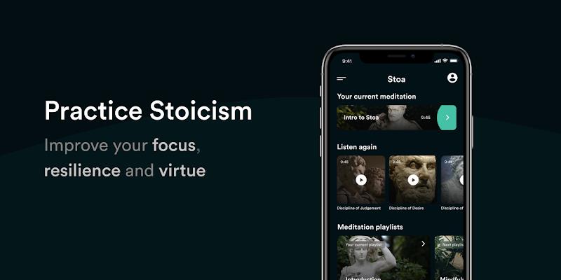 Stoa: Stoic Meditation スクリーンショット 0