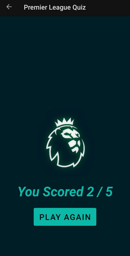 Premier League Quiz 스크린샷 1