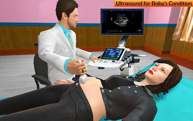 Pregnant Mother Sim Games Life Capture d'écran 1