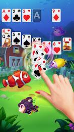 Solitaire Fish Klondike Card ဖန်သားပြင်ဓာတ်ပုံ 2