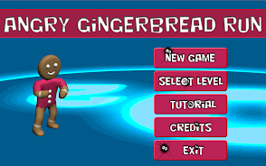 Angry gingerbread run Schermafbeelding 2