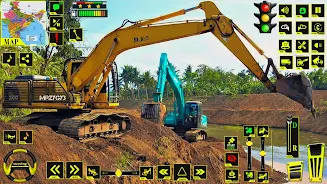 Road Construction Jcb games 3D ภาพหน้าจอ 2