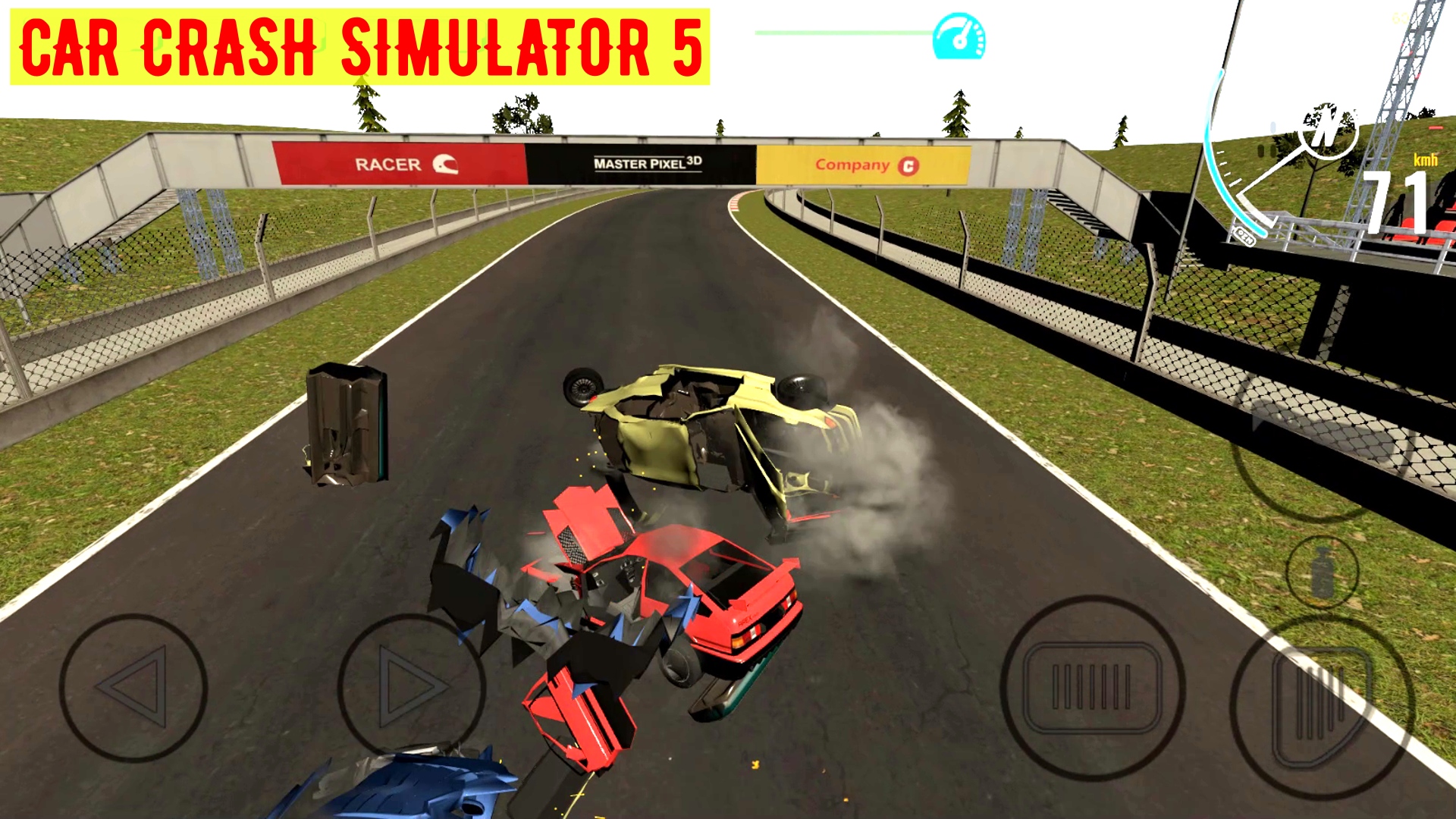 Car Crash Simulator 5 ဖန်သားပြင်ဓာတ်ပုံ 3