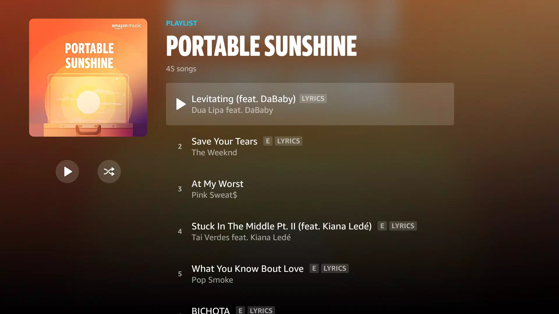 Amazon Music Screenshot 0