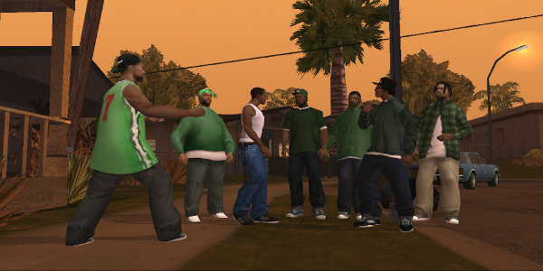 GTA: San Andreas MOD Tangkapan skrin 1