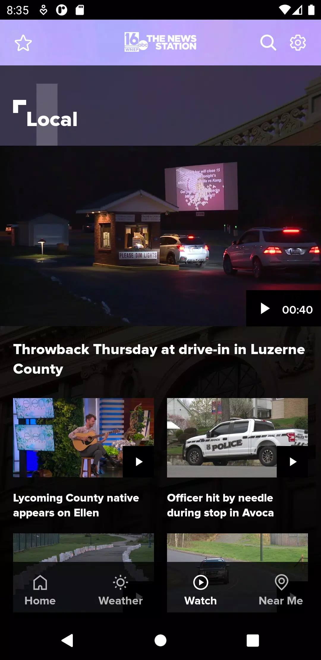 WNEP The News Station Captura de tela 0