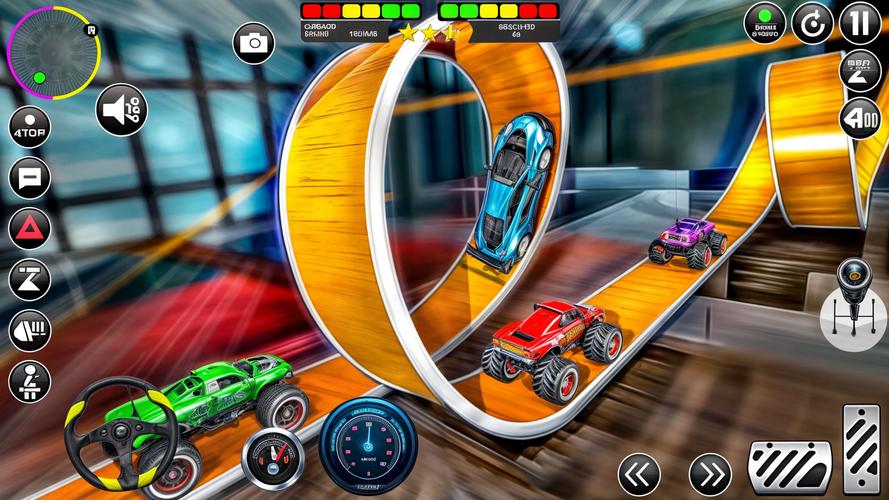 Toy Car Stunts GT Racing Games Capture d'écran 3