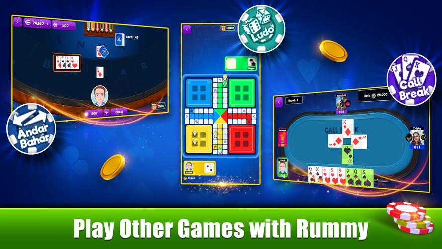 Rummy - Ludo, Callbreak & More 스크린샷 1