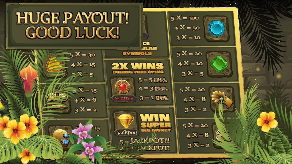 Mayan Ruins Slots ภาพหน้าจอ 3