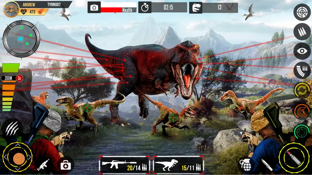 Real Dino Hunting Gun Games स्क्रीनशॉट 2